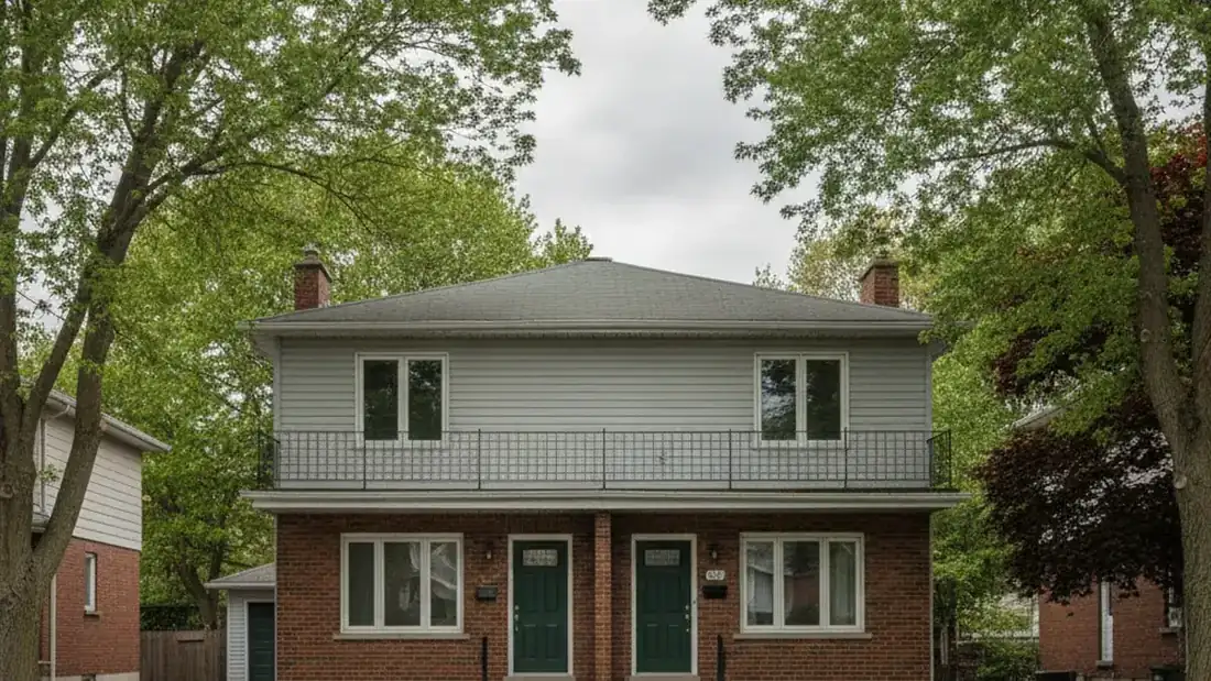 Deux duplex comparables sur la Rive-Nord du Québec à Blainville ou Rosemère illustrant un écart de valeur lié au dossier locatif