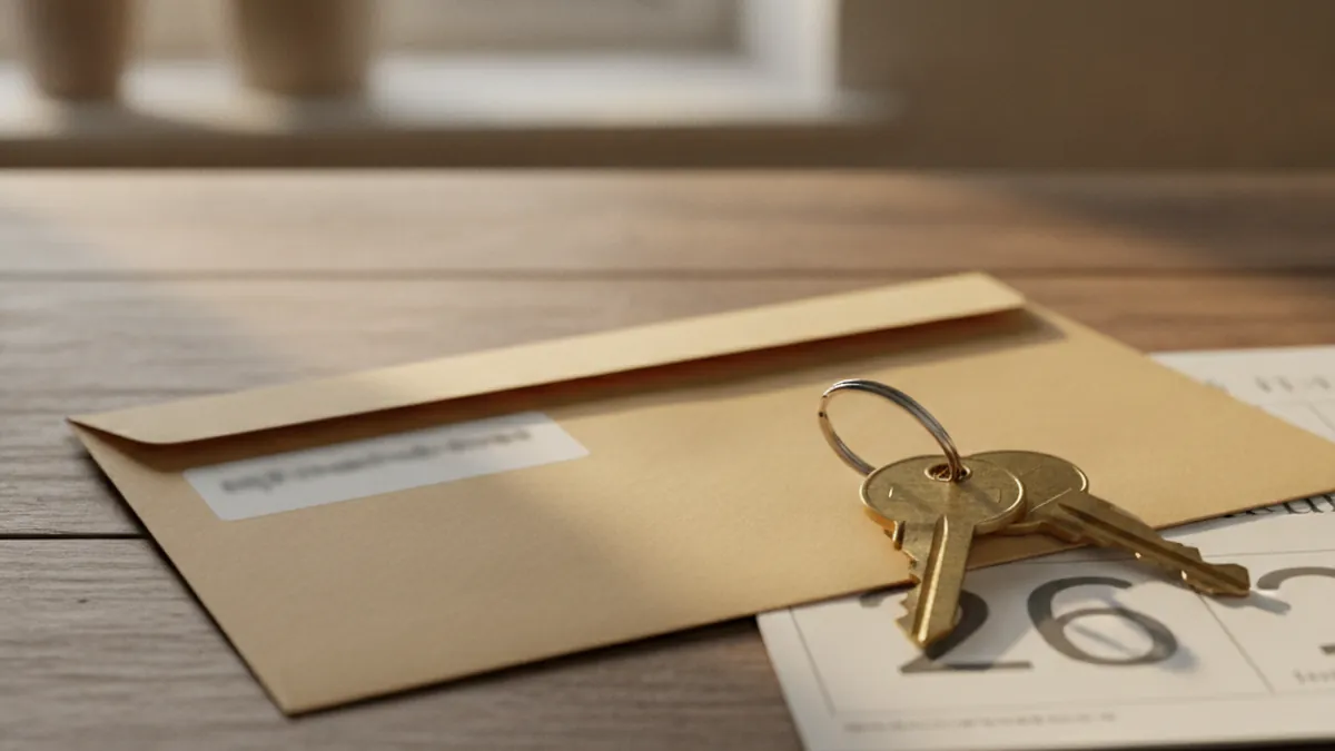 Documents municipaux et calculatrice illustrant l'intervention de la ville dans une transaction immobilière au Québec