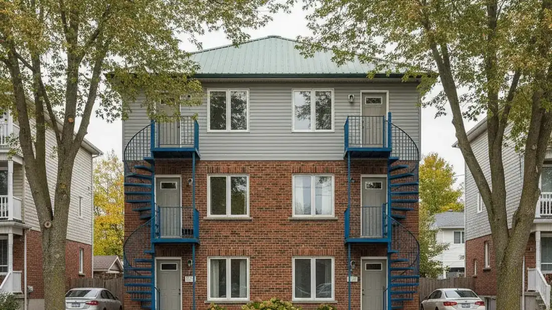 Plex et multilogements en secteur riverain sur la Rive-Nord, dans la région des Deux-Montagnes, à vendre en zone inondable