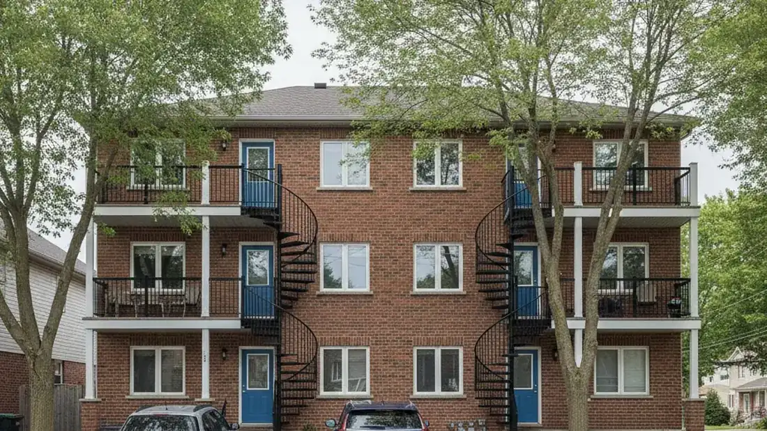 Immeuble à revenus multilogement de type plex en brique à Mascouche dans Lanaudière acheté sans courtier