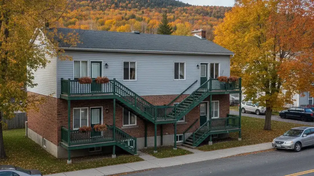 Immeuble à revenus multilogement résidentiel à Mont-Tremblant dans les Hautes-Laurentides