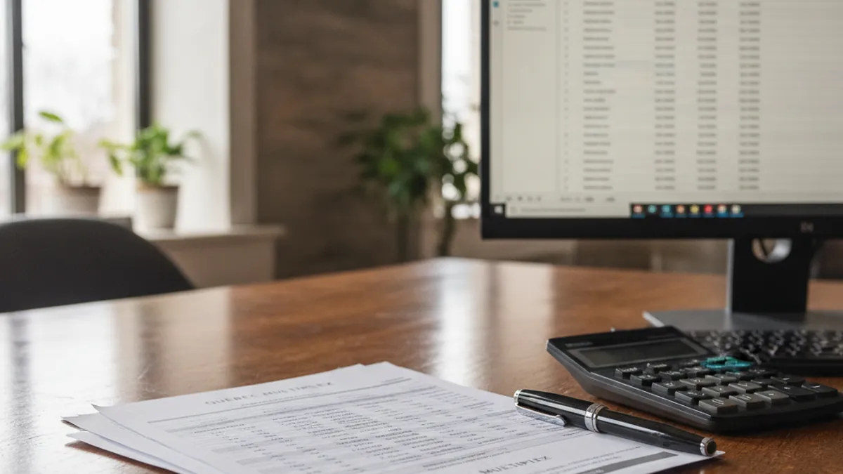 Analyse du ratio de couverture du service de la dette d'un immeuble à revenus avec états financiers et calculatrice au Québec