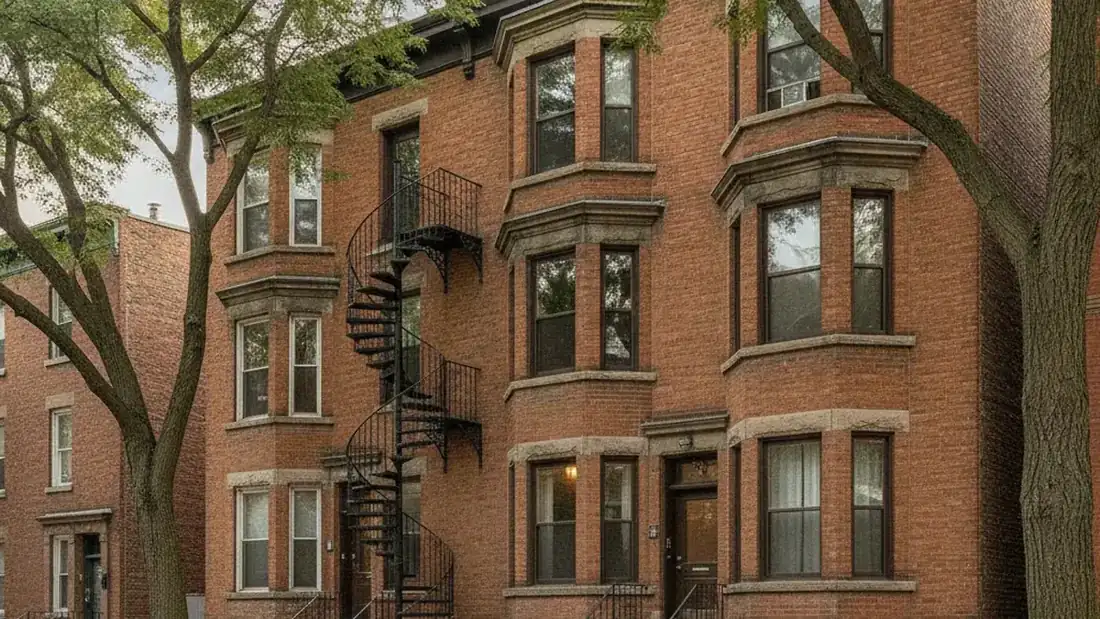 Triplex en brique typique de Montréal mis en vente à un acheteur direct sans courtier