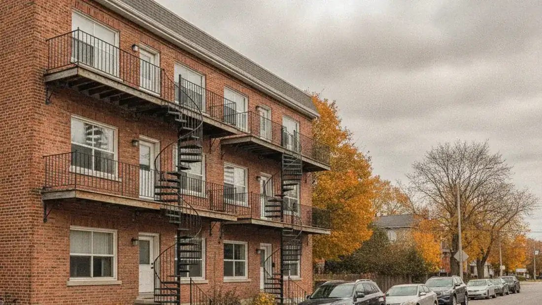 Triplex de brique sur la Rive-Nord du Québec mis en vente lors d'une mutation professionnelle, propriétaire relocalisé